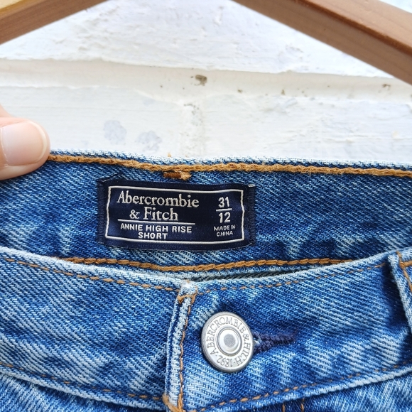 Abercrombie Annie Highrise Shorts Size 31 - Picture 4 of 5